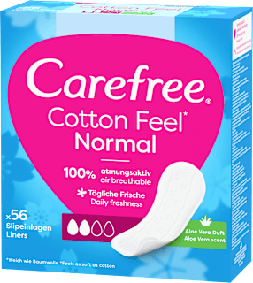 Wkładki Cotton Aloe Carefree