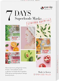7 Days Superfoods Masks eyenlip
