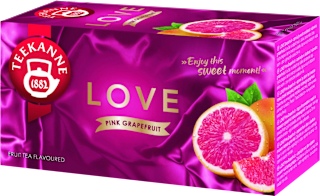 Herbatka owocowa różowy grejpfrut LOVE (20 x 2,25 g) Teekanne