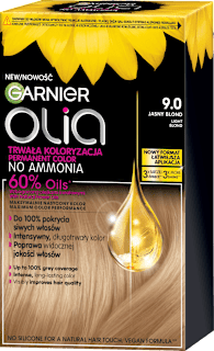 Farba do włosów jasny blond 9.0 GARNIER olia