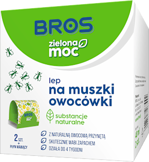 zielona moc lep na muszki owocówki BROS
