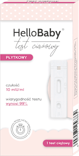 Test ciążowy płytkowy HelloBaby