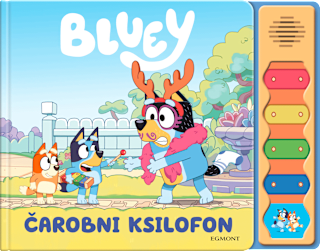 Bluey čarobni ksilofon slikovnica za djecu EGMONT