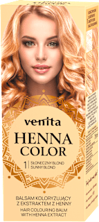 HENNA COLOR TUBA SŁONECZNY BLOND NR 1 Venita