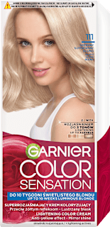 Krem koloryzujący 111 Srebrny Superjasny Blond GARNIER Color Sensation