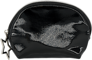 Kosmetiktasche schwarz Sternanhänger manòu