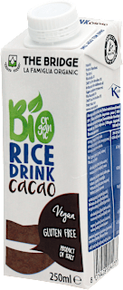 Napój ryżowy o smaku czekoladowym Bio Organic, bezglutenowy The Bridge