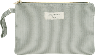 Kosmetiktasche Kordmuster "Lovely Things" manòu