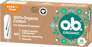 Tampony Organic Super o.b.