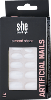 almond shape Veštački nokti s-he colour&style