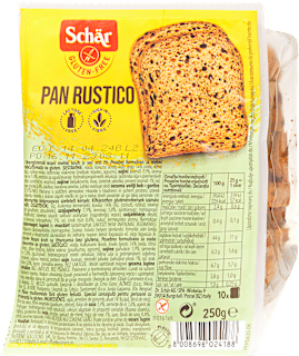 Gluténmentes Pan Rustico kenyér  Schär