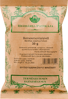 Borsos mentalevél szálas  HERBÁRIA