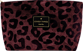 Kosmetiktasche Leo weinrot "Lovely Things" manòu