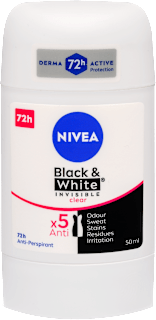 Deo stift Invisible for Black & White Clear NIVEA