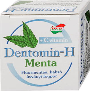 Fogpor habzó, mentás Dentomin