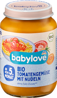 bio příkrm karotka, rajčata & těstoviny babylove