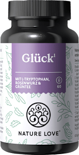 Pflanzenstoff-Komplex L-Tryptophan, Rosenwurz & Grüntee Nature Love
