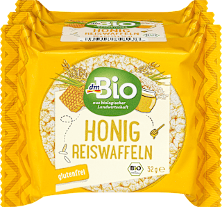 Reiswaffeln, Honig dmBio