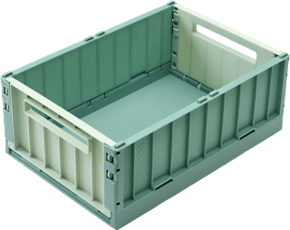 Aufbewahrungsbox groß, dusty mint/peppermint (13,5x36x25 cm) LIEWOOD