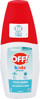 Repelent Kids na citlivú pokožku od 1. roka OFF!