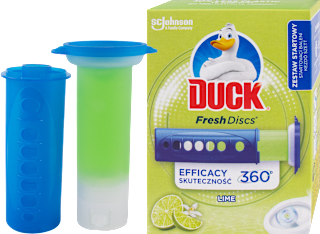 WC čistič Fresh Discs limetka DUCK
