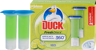 Fresh Discs WC čistič limetka, náplň 2x36 ml DUCK