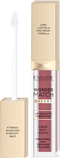 Wonder Match Creamy Matte tečni ruž - 02 Candy EVELINE COSMETICS
