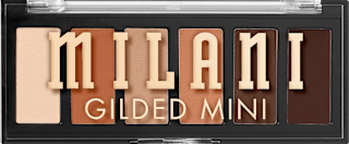 Paleta senčil za veke Gilded Mini, 110 Whiskey Business MILANI