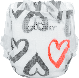 pleny DAY, velikost M, motiv Srdce KOLORKY