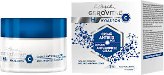 Cremă antirid de zi H3 Hyaluron C GEROVITAL