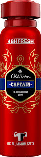 Deodorant spray captain Old Spice