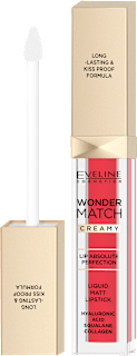 Wonder Match Creamy Matte tečni ruž - 06 Classic Red EVELINE COSMETICS