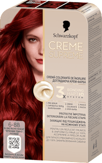 Боя за коса Creme Supreme - Nr. 6-88 Червено тъмно русо Schwarzkopf CREME SUPREME