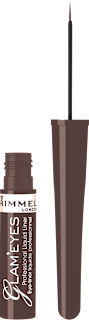 tekuté oční linky Glam'Eyes 002 Brown RIMMEL LONDON