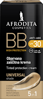 BB Anti-Age High Protection tonirana krema – univerzalna nijansa, SPF 30 AFRODITA