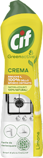 Crema pulente Greenactive al limone Cif