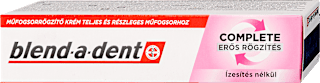 Műfogsorrögzítő krém extra erős blend-a-dent