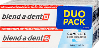 Műfogsorrögzítő krém  blend-a-dent
