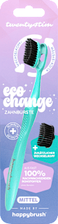 Zahnbürste Eco Change mit Aufsteckbürste Twenty4Tim happybrush