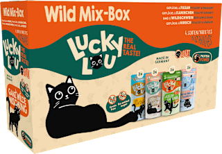 Nassfutter Katze Wild-Mix Multipack (12x125 g) Lucky Lou