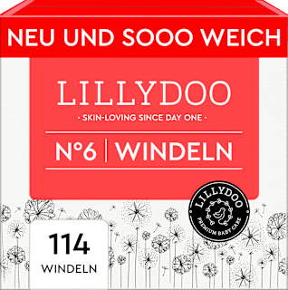 Windeln Gr. 6 (13+ kg) Monatsbox Lillydoo