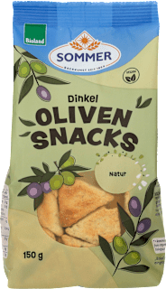 Cracker Oliven-Snacks Natur SOMMER