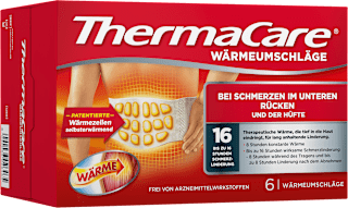 Thermacare Wärmeumschläge bei Schmerzen im unteren Rücken und der Hüfte ThermaCare