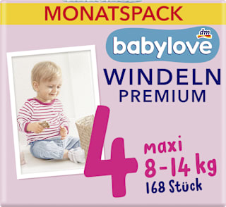 Пелени Premium, размер 4 Maxi (8-14 kg) babylove