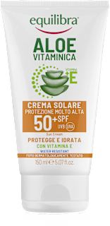 Crema solare SPF50+ Aloe Vitaminica equilibra