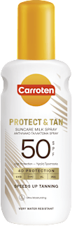 Слънцезащитно мляко Protect & Tan, SPF 50 Carroten