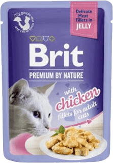 Premium By Nature kapsička pro kočky s kuřecím masem Brit