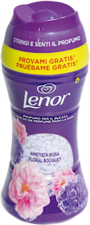 Profumo per bucato in perle Ametista Rosa Lenor