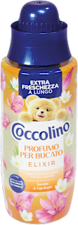 Profumo per bucato elixir sandalo e caprifoglio Coccolino