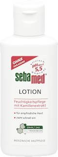 Bodylotion Feuchtigkeitspflege mit Kamillenextrakt sebamed